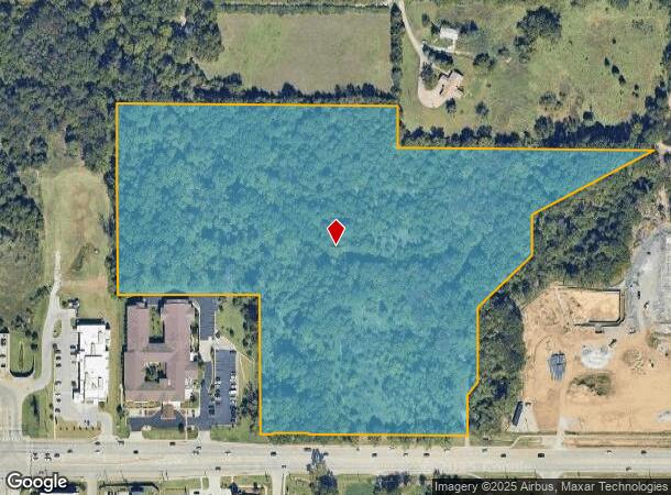  619 W 71St St, Tulsa, OK Parcel Map