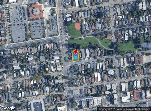  1509 Hearst Ave, Berkeley, CA Parcel Map