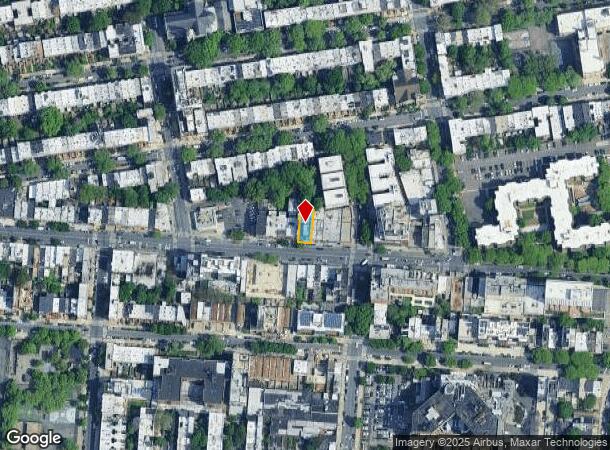 1555 Fulton St, Brooklyn, NY Parcel Map