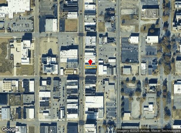  1109 Noble St, Anniston, AL Parcel Map