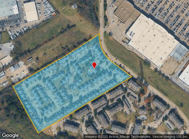  1751 Towne Crossing Blvd, Mansfield, TX Parcel Map