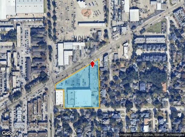 5815 Bissonnet St, Bellaire, TX Parcel Map