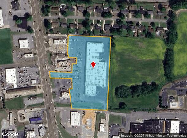  2450 Lake Rd, Dyersburg, TN Parcel Map