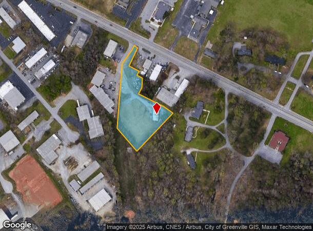  450 S Main St, Mauldin, SC Parcel Map