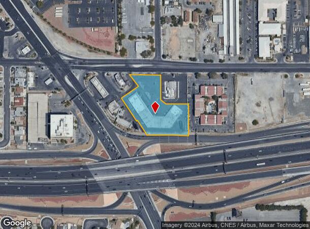  2401 W Bonanza Rd, Las Vegas, NV Parcel Map