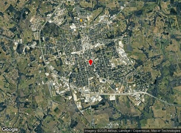 1404 S Park St, Brenham, TX Parcel Map
