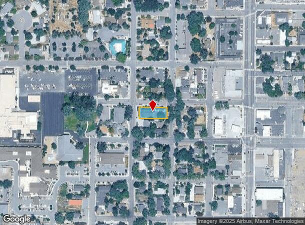  1177 N Division St, Carson City, NV Parcel Map