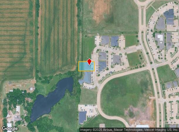 1808 Commons Cir, Yukon, OK Parcel Map