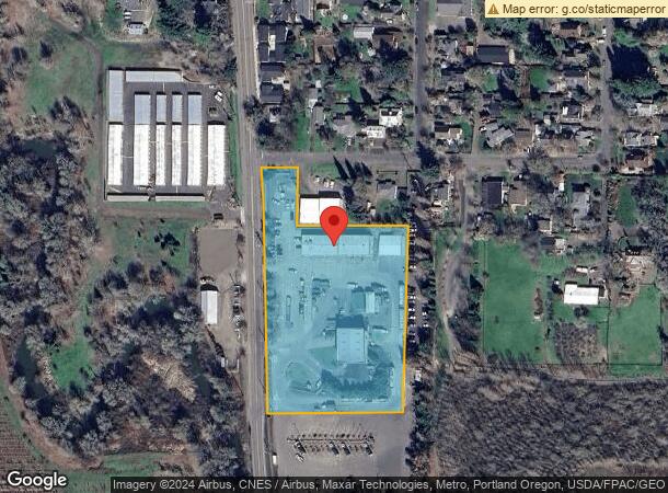  1525 B St, Forest Grove, OR Parcel Map