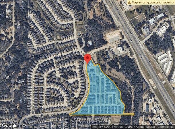  25500 Two Creeks Dr, San Antonio, TX Parcel Map