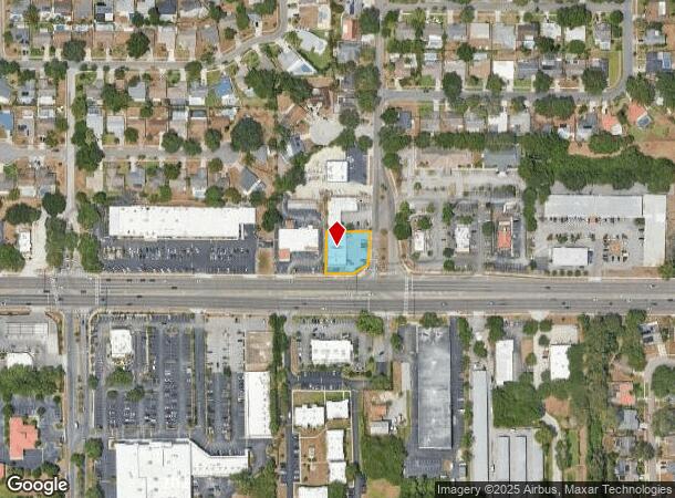  1108 Overcash Dr, Dunedin, FL Parcel Map