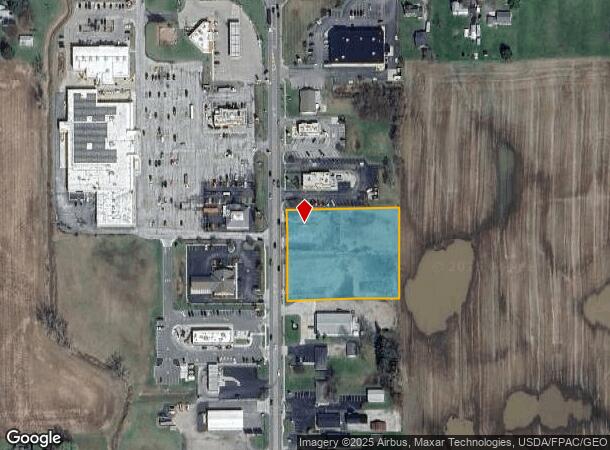  1432 N Shoop Ave, Wauseon, OH Parcel Map