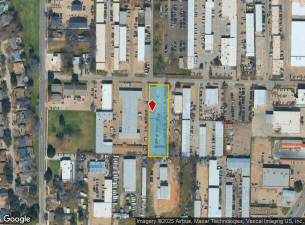  1218 Colorado Ln, Arlington, TX Parcel Map
