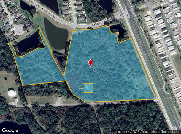  3850 S Ridgewood Ave, Edgewater, FL Parcel Map