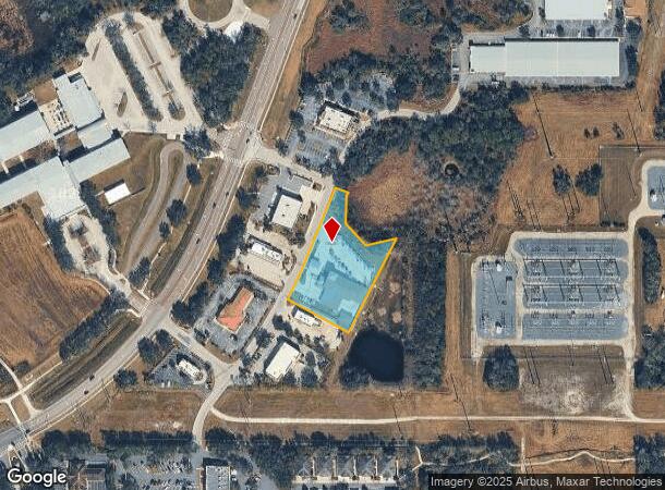  16529 Fishhawk Blvd, Lithia, FL Parcel Map