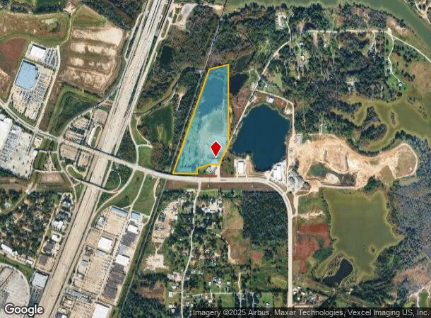 2107 N Houston Ave, Humble, TX Parcel Map
