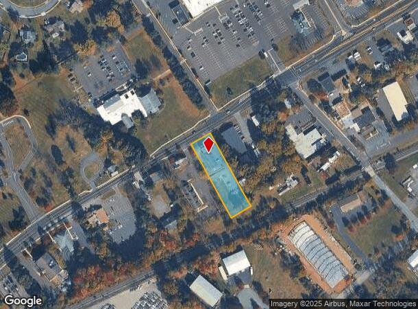 302 W Butler Ave, Chalfont, PA Parcel Map