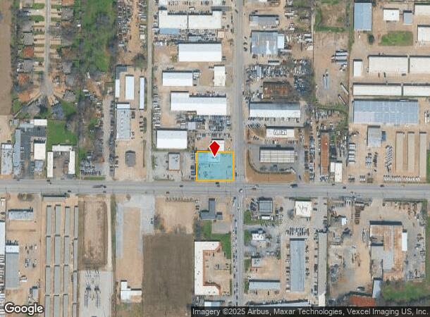 2501 W Division St, Arlington, TX Parcel Map