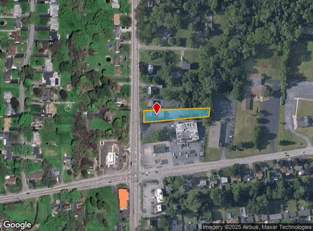  558 Elmgrove Rd, Rochester, NY Parcel Map