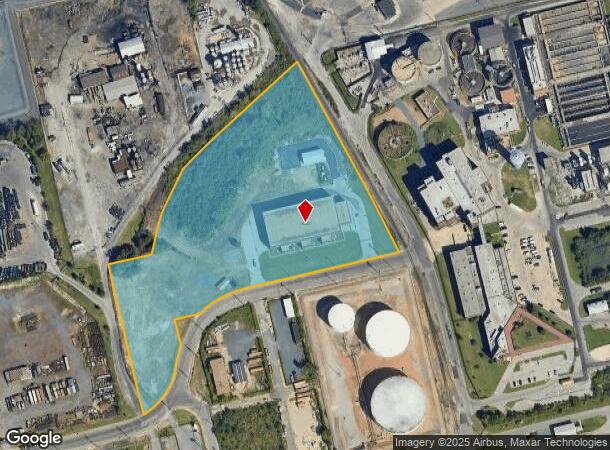 2160 Northbridge Ave, Curtis Bay, MD Parcel Map