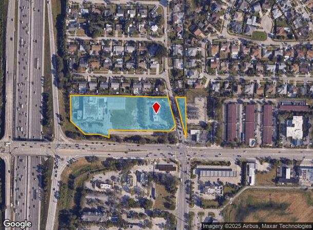 1411 Hypoluxo Rd, Lantana, FL Parcel Map