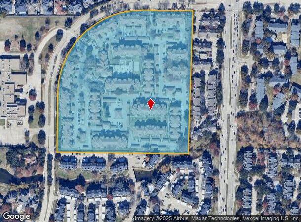 2600 Ventura Dr, Plano, TX Parcel Map