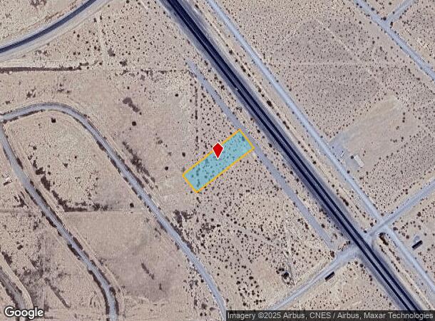  4080 S Frontage Rd, Pahrump, NV Parcel Map