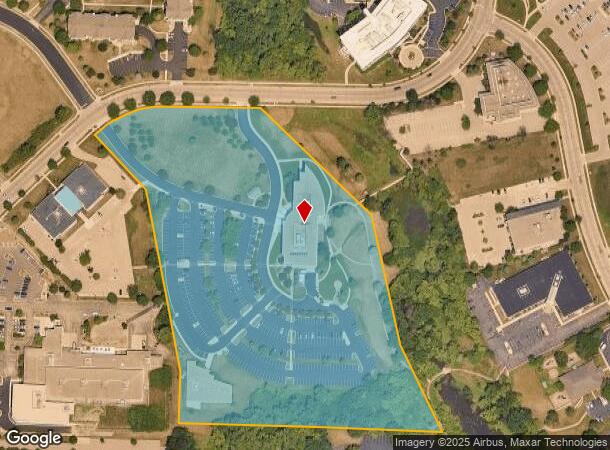  1277 Deming Way, Madison, WI Parcel Map