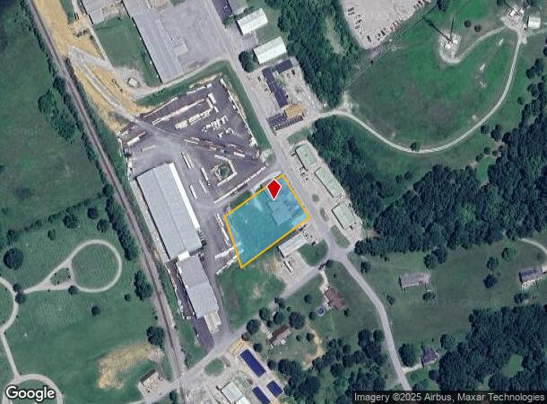  1003 Industry Rd, Lawrenceburg, KY Parcel Map