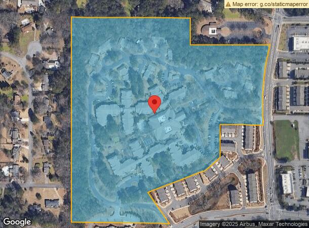  1000 Applewood Dr, Roswell, GA Parcel Map