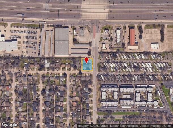  2001 Carl Rd, Irving, TX Parcel Map