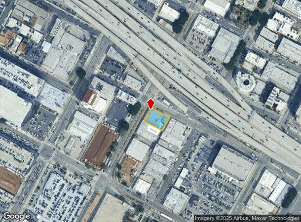 1800 S Flower St, Los Angeles, CA Parcel Map