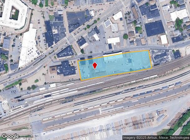  20 E Worcester St, Worcester, MA Parcel Map