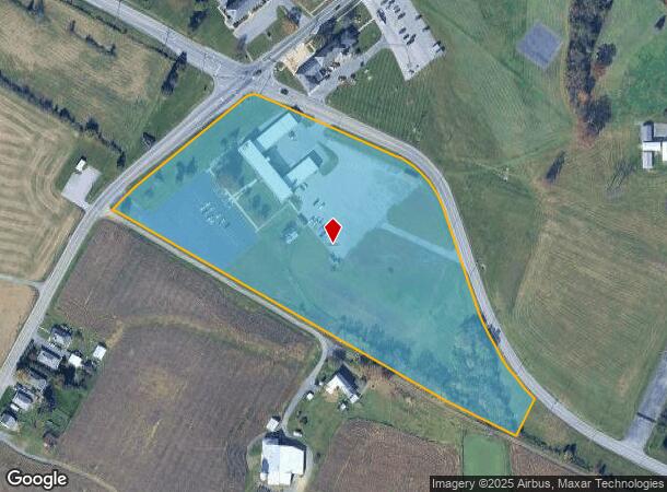  Coffey Ave, Chambersburg, PA Parcel Map