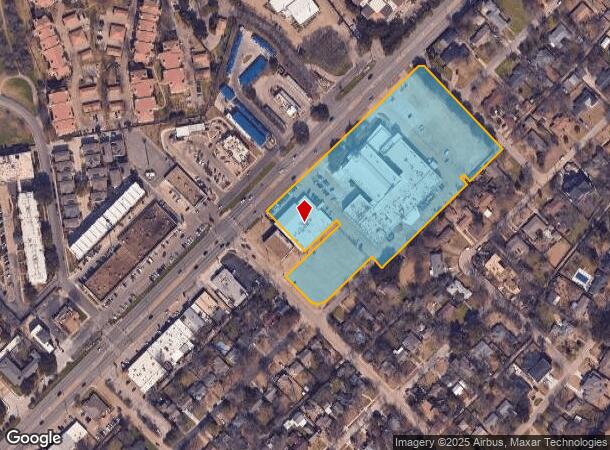  9150 Garland Rd, Dallas, TX Parcel Map