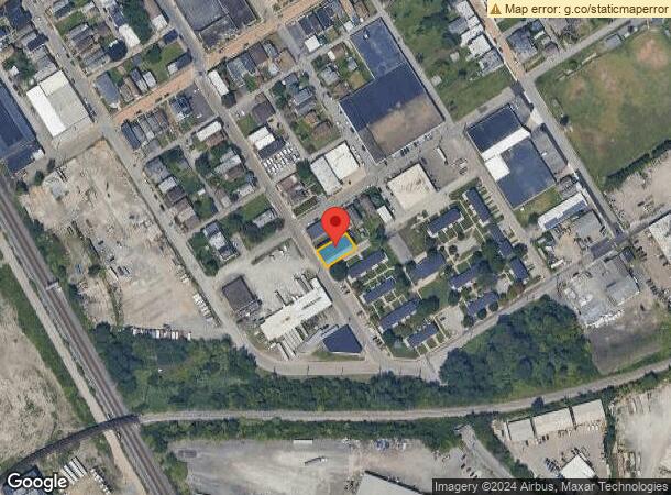  96 Helen St, Mc Kees Rocks, PA Parcel Map