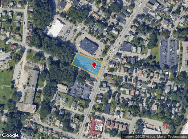  1025 Cranston St, Cranston, RI Parcel Map