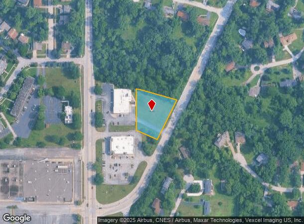 20920 Governors Hwy, Olympia Fields, IL Parcel Map