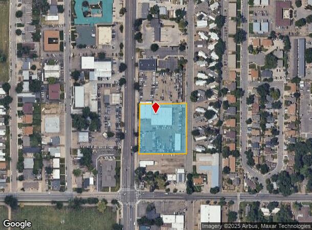  1330 Main St, Longmont, CO Parcel Map