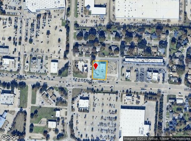  1514 W University Dr, Mckinney, TX Parcel Map