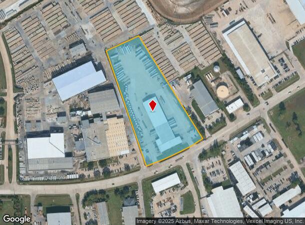 1417 E Richey Rd, Houston, TX Parcel Map