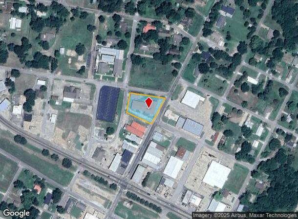  165 N Runnels St, De Kalb, TX Parcel Map