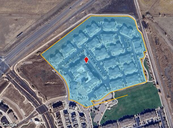13872 Del Corso Way, Broomfield, CO Parcel Map