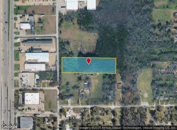  1740 Idlewild Ln, Lancaster, TX Parcel Map