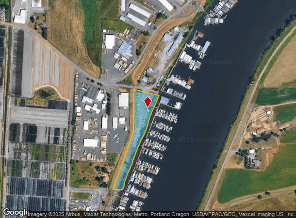 34326 Johnsons Landing Rd, Scappoose, OR Parcel Map