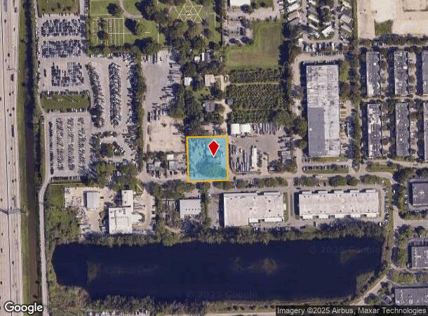 4901 Sw 51St St, Davie, FL Parcel Map