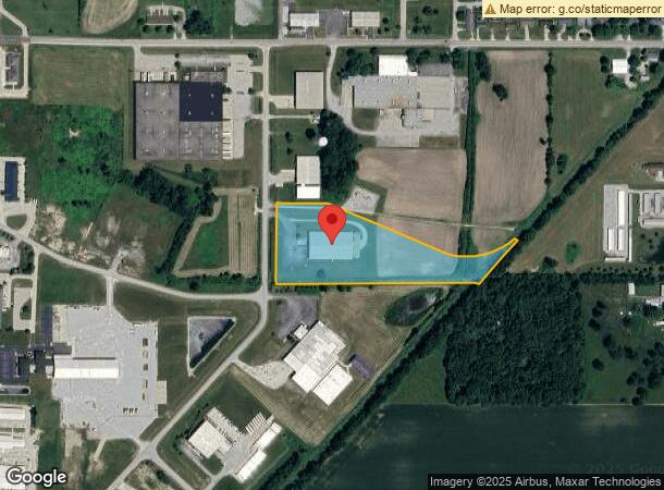  3174 S Commerce Dr, New Castle, IN Parcel Map