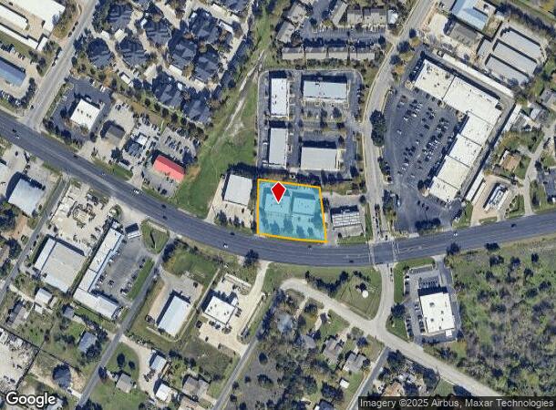  906 W Pecan St, Pflugerville, TX Parcel Map