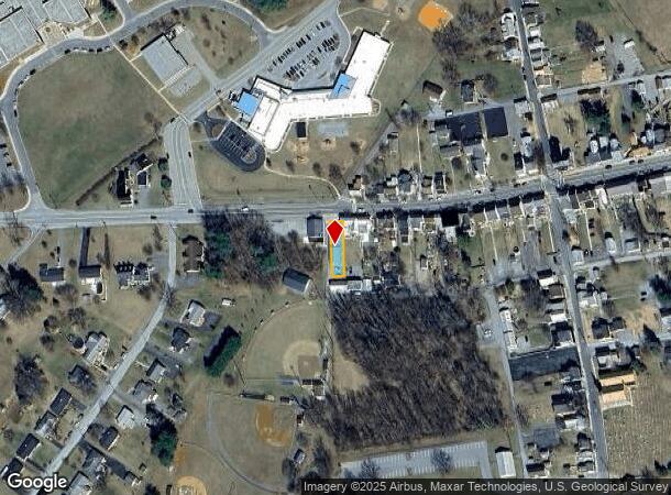 1 Cumberland St, Clear Spring, MD Parcel Map