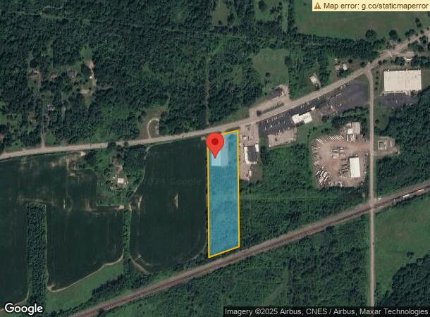  7135 Buffalo Rd, Churchville, NY Parcel Map